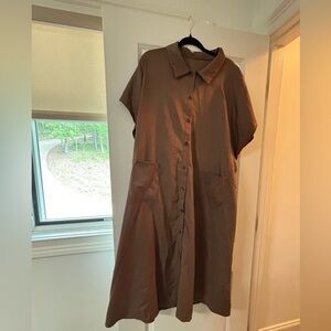 SHEIN Curvy Shirt Dress (3X)